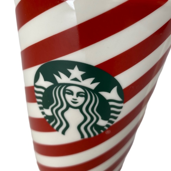 Starbucks Holiday Candy Cane Striped Coffee Mug - Picture 2 of 7